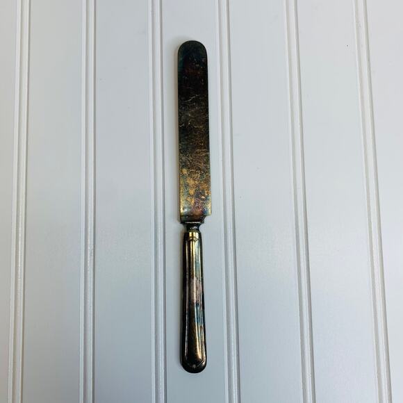 1913 Exeter Oneida Community Reliance Plate Butter Knife - Picture 1 of 4
